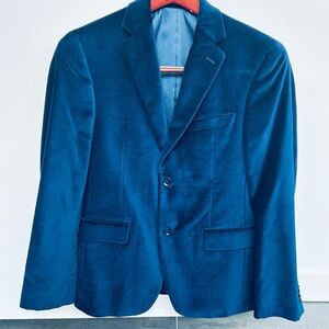 Alfani Blue Sport Coat with Notched Lapels